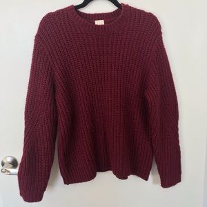 Knitted Crewneck Sweater